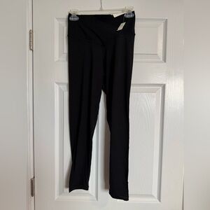 Aerie Black Crossover Leggings